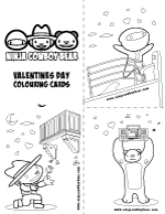 Valentines Colouring Sheet